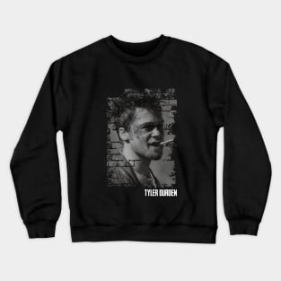 Tyler Durden black and white. Crewneck Sweatshirt